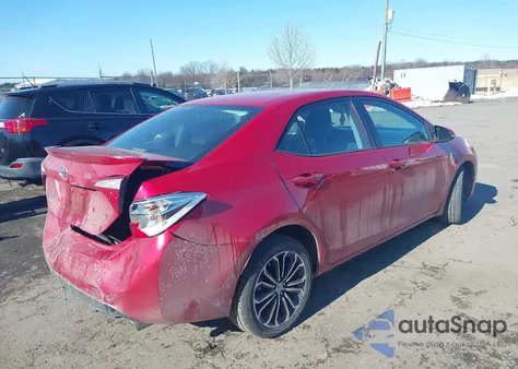2016 Toyota Corolla S Plus z USA, uszkodzony, nr VIN 2T1BURHE1GC581753